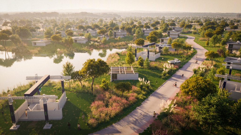 Casa do Futuro Havelar em construção